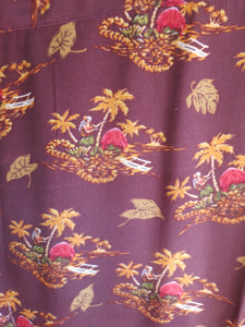 "Hula Island" Aloha Shirt