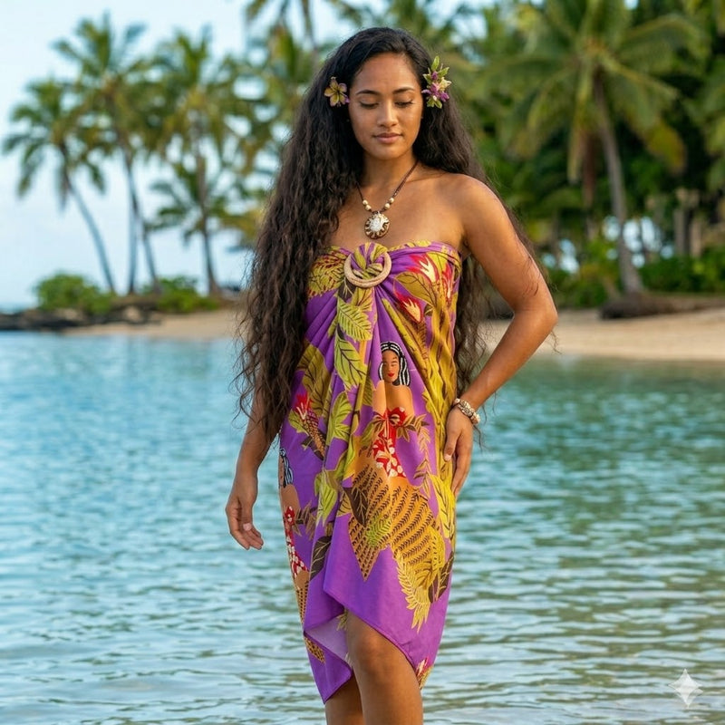 Maile Girl Sarong