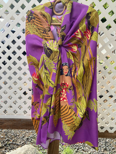 ENGINEERED SARONG MAILE LADY MAUVE