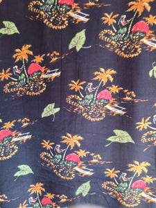 "Hula Island" Aloha Shirt